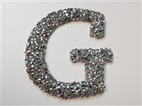PUFFED PATCH SHAPE 07 G CRYSTAL ROCK CRY/SILVER