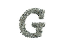PUFFED PATCHES SHAPE 07 G CAVIAR SILVER