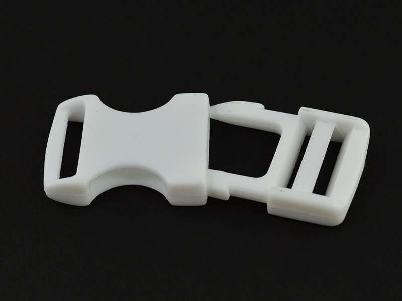 WHITE SNAP BUCKLE 47 MM