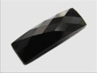 FACETED CABOCHON RECTANGLE MM 3X10 COLORE 21