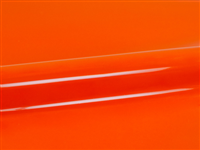 1 mt of P.S. FILM A0006 ORANGE. Thermo transferable vinyl sheet SISER