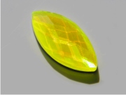 FLUO EPOXY FACETED OVAL 7x15 MM COLOR 62