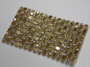 CRYSTAL MESH SS10 CRYSTAL/ESAGONO GOLD