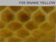 FLOCK FASHION F05 SNAKE YELLOW