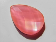 CABOCHON SFACCETTATO FLUO GOCCIA 8x13 MM COLORE 64