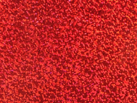 1 mt di HOLOGRAPHIC H0007 RED. Foglio termo trasferibile in poliuretano SISER