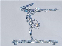 TRANSFER MOTIF RHINESTONE AROSHIRVA FORM 25 CRYSTAL