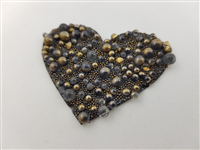 CRYSTAL BLEND ANTIQUE GOLD FORMA 2 CUORE
