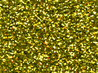 N°1 FOGLIO A4 di GLITTER G0020 GOLD.Foglio termo trasferibile in vinile SISER