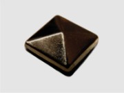 CONVEX STUD "B" PYRAMID 7X7 MM BROWN