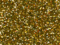 N°1 ROTOLINO 30x50 di GLITTER G0082 OLD GOLD.Rotolino termo trasferibile in vinile SISER