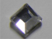 GEOMETRIC RHINESTONES SQUARE MM 2,7x2,7  CRYSTAL