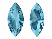 SWAROVSKI 4231 NAVETTE 8X4 AQUAMARINE PACK 360 PCS.