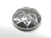 CONVEX STUD "B" WEB 8 MM SILVER