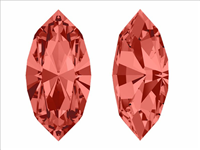 SWAROVSKI 4231 NAVETTE 8X4 PADPARADSCHA PACK 360 PCS.