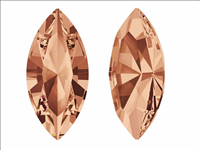 SWAROVSKI 4231 NAVETTE 10X5 LIGHT PEACH PACK 360 PCS.