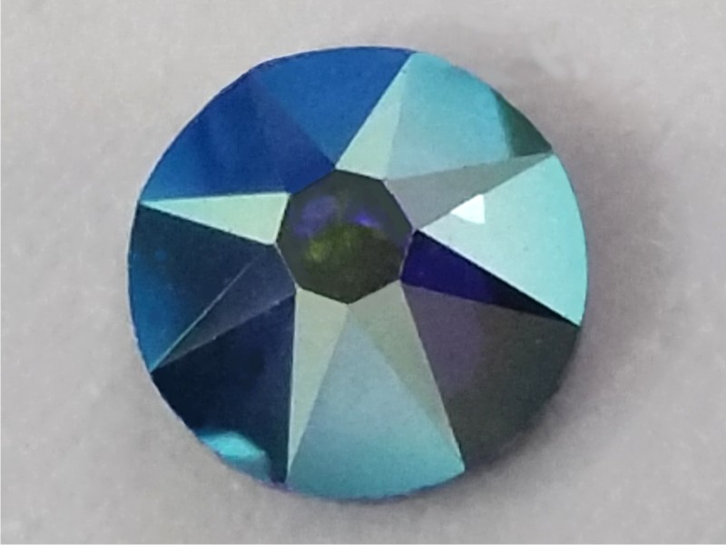 RHINESTONES SW SS10 SAPPHIRE AURORE BOREALE 206 AB