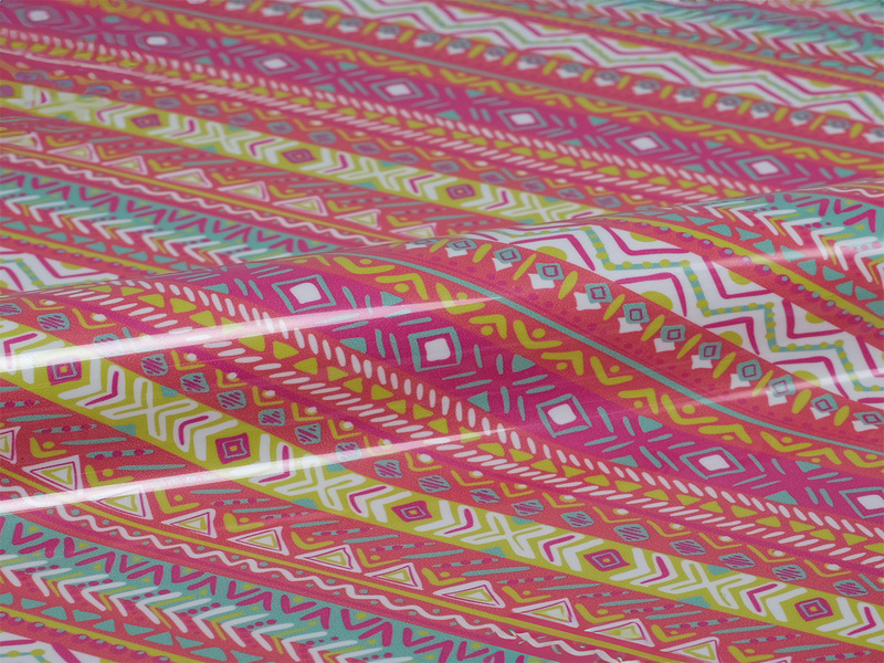 5 mt of EASYPATTERNS PLUS BOHEMIAN STRIPES. Heat transfer roll SISER