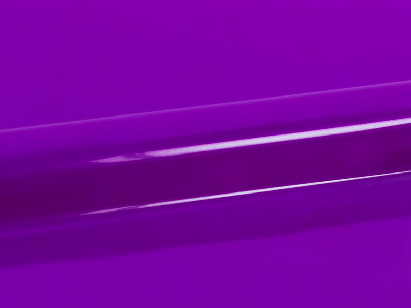 1 m of P.S. EXTRA FILM N0072 FLUORESCENT PURPLE. Thermo transferable vinyl sheet SISER