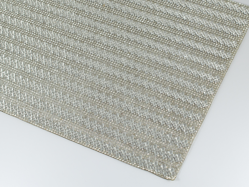CRYSTAL MESH SS6 CRY,QUADRATO 3X3 CRYSTAL,QUADRATO 4X4 CRYSTAL