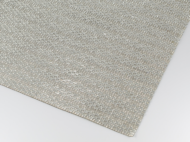 CRYSTAL MESH SS6 CRY, RECTANGLE 2X4 CRYSTAL