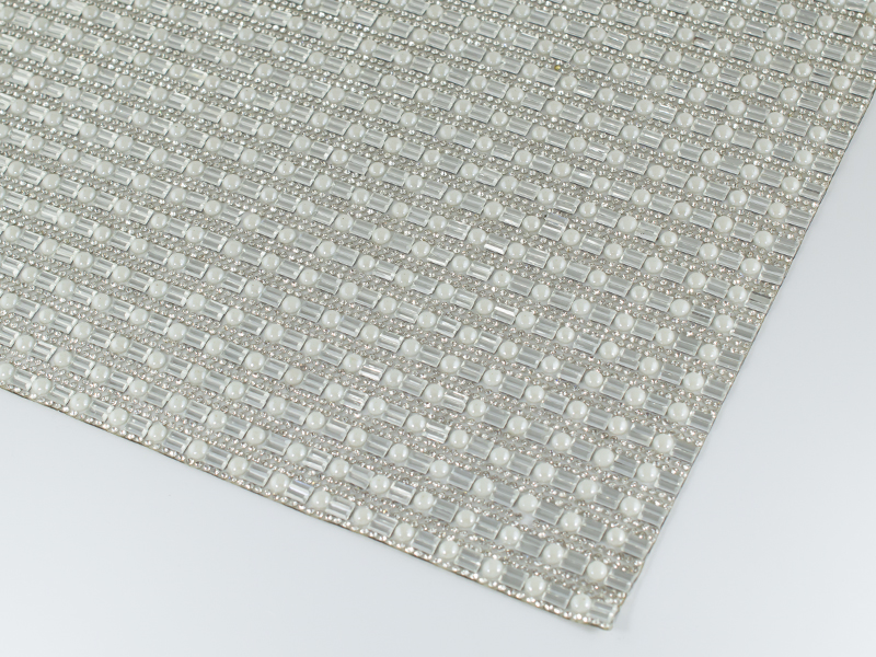 CRYSTAL MESH SS6 CRYSTAL, RECTANGLES 3X7 CRYSTAL,RHINESTONE CERAMIC 6