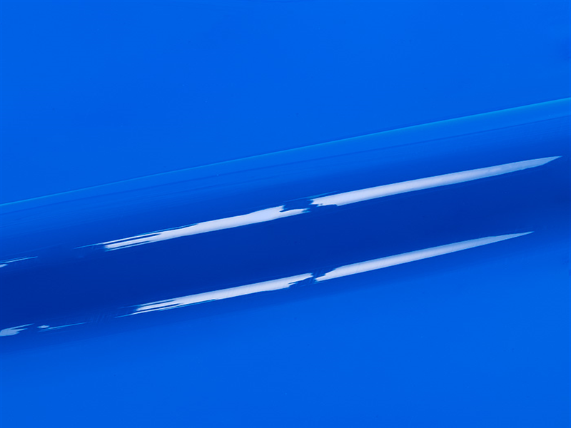 5 m of BRICK 600 BK60027 FLUORESCENT BLUE. Thermo transferable vinyl full roll SISER