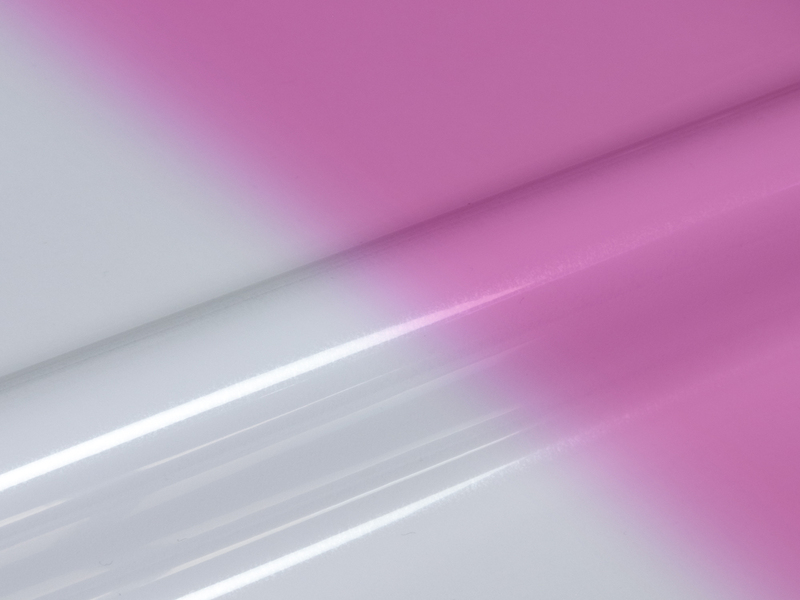 N°1 ROTOLINO 30x50 di CHROMA SUN CS008 BIANCO-ROSA. Rotolino termo trasferibile in vinile SISER