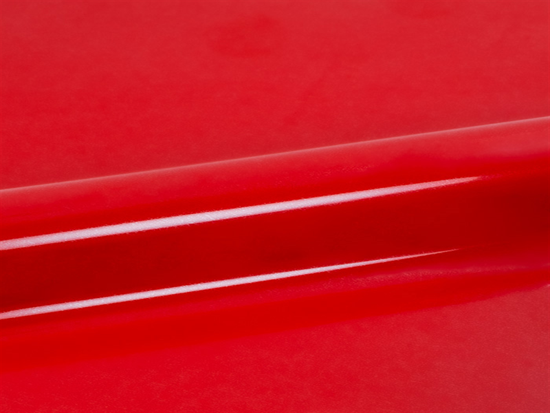 N°1 ROTOLINO 30x50 di P.S. FILM EXTRA N0028 ROSSO VIVO. Rotolino termo trasferibile in vinile SISER