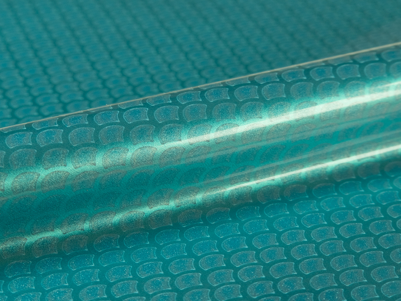N°1 ROTOLINO 30x50 di LASERLUX MERMAID. Rotolino termo trasferibile in vinile SISER