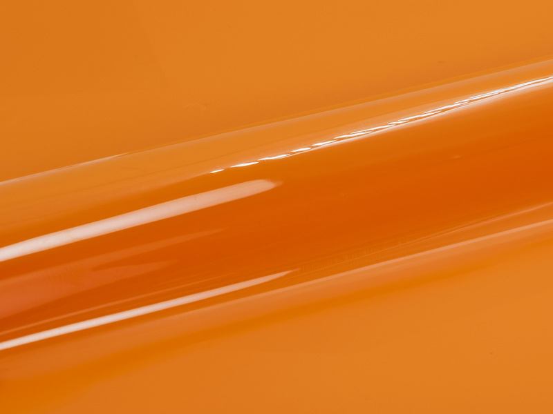 1 m of BRICK 600 BK6131 ORANGE SODA. Thermo transferable vinyl sheet SISER
