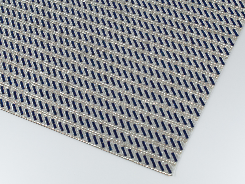 CRYSTAL MESH SS10 CRYSTAL/RECTANGLES CRY/COBALT
