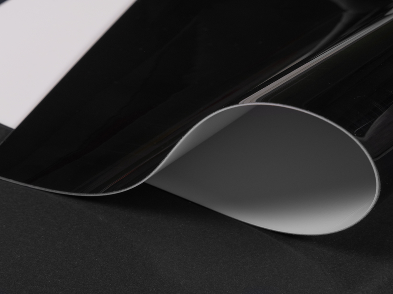 1 m of BRICK 600 DUAL BK619-01 BLACK WHITE. Thermo transferable vinyl sheet SISER