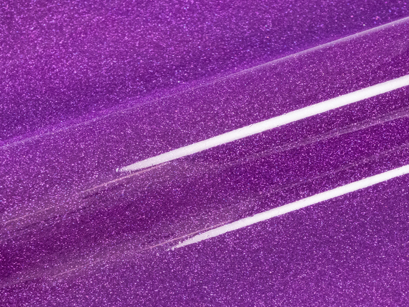 1 m of TWINKLE TW0015 PURPLE. Thermo transferable polyurethane sheet SISER
