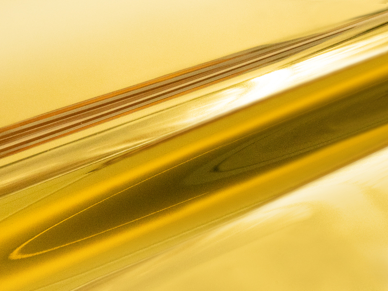 1 m of P.S. METALLIC M0020 GOLD. Thermo transferable vinyl sheet SISER