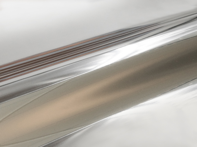 1 m of P.S. METALLIC M0034 SILVER MIRROR. Thermo transferable vinyl sheet SISER