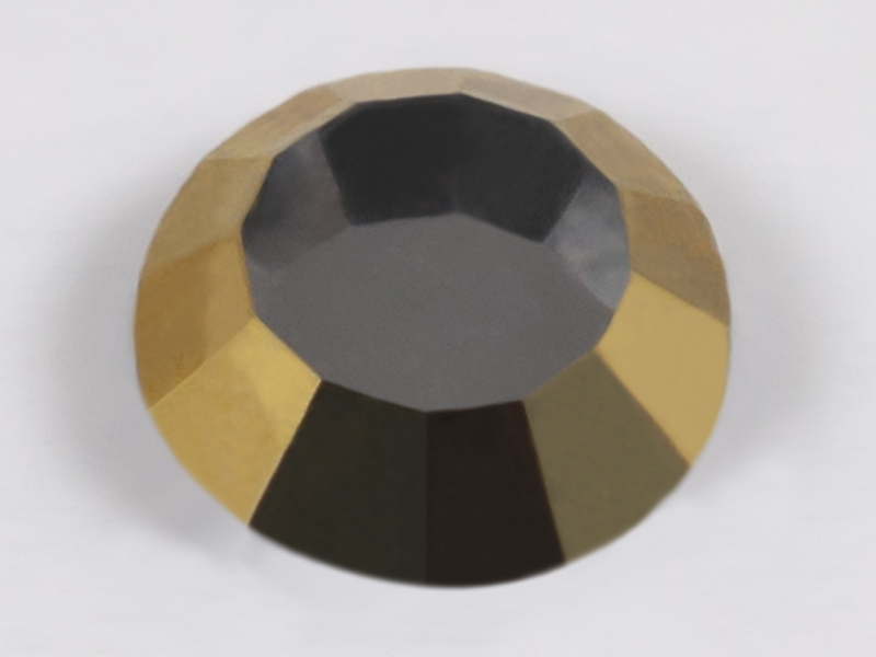 RIM RHINESTONE SS16 CRYSTAL WITH GOLD RIM