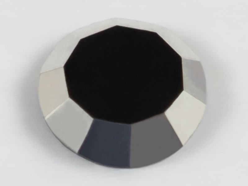 RIM RHINESTONE SS16 JET WITH SILVER RIM
