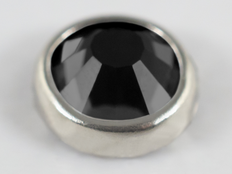 JET PLUS RHINESTONES SS16 WITH SILVER RING