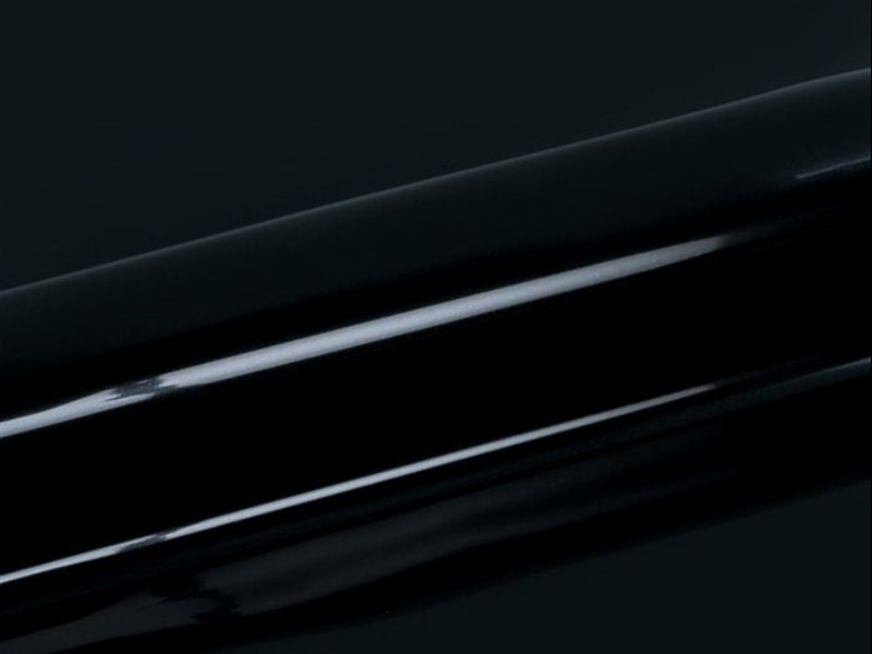 5 m of ECOSTRETCH ES0019 BLACK. Thermo transferable vinyl roll SISER