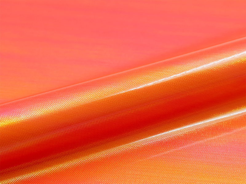 N ° 1 SHEET A4 of AURORA AU0023 FLUO ORANGE. Thermo transferable vinyl sheet SISER