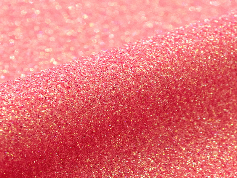 1 m of  GLITTER G0067 RAINBOW CORAL. Thermo transferable vinyl sheet SISER