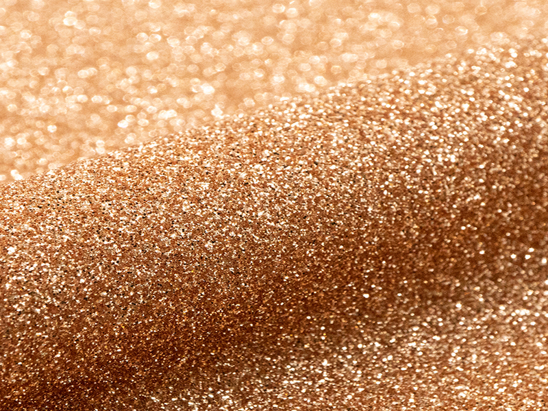 1 m of  GLITTER G0109 TAWNY. Thermo transferable vinyl sheet SISER