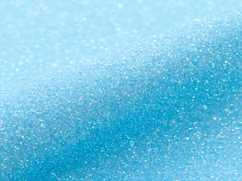 1 m of  GLITTER G0027 NEON BLUE. Thermo transferable vinyl sheet SISER
