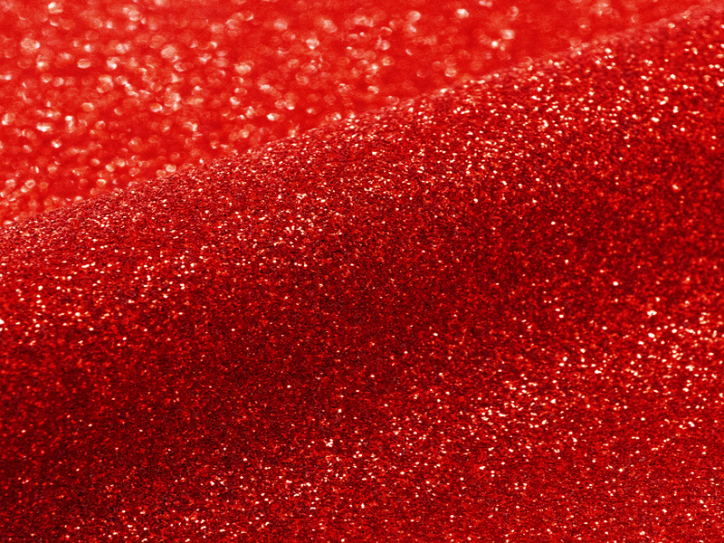 1 m of  GLITTER G0007 RED. Thermo transferable vinyl sheet SISER
