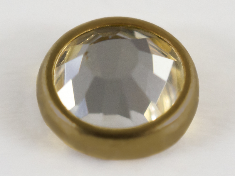 CRYSTAL PLUS RHINESTONES SS20 WITH ANTIQUE RING