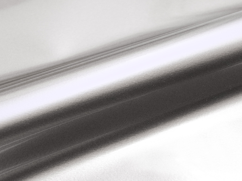 5 m of P.S. ELECTRIC E0021 SILVER. Thermo transferable vinyl roll SISER