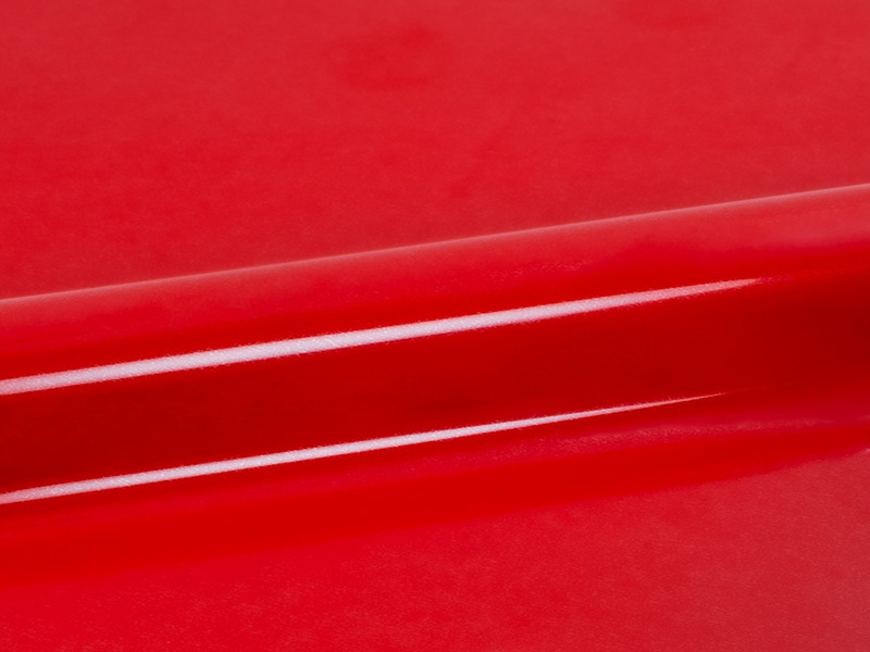 1 mt of P.S. FILM A0028 BRIGHT RED. Thermo transferable vinyl sheet SISER