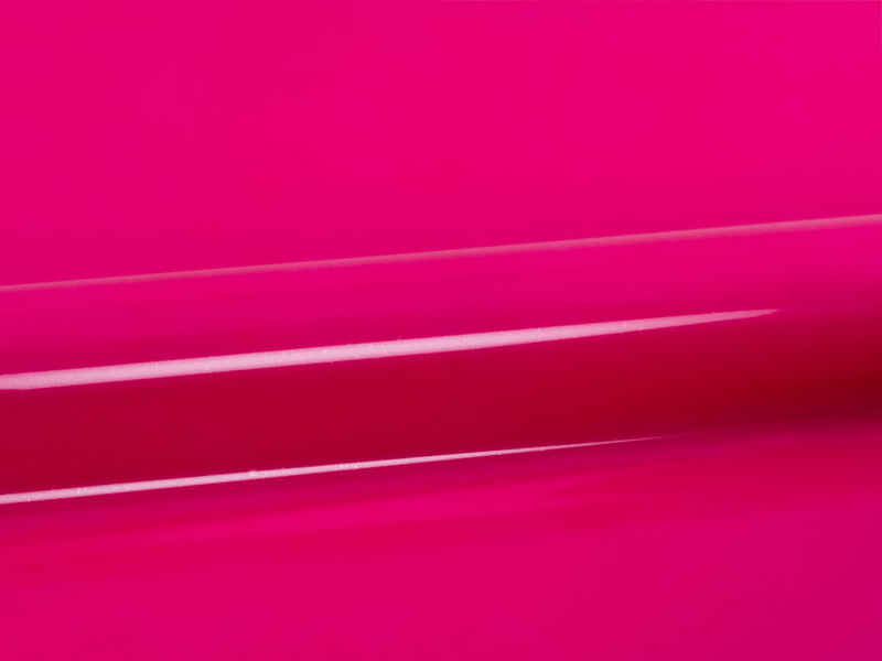 1 mt of P.S. FILM A0025 FLUORESCENT RASPBERRY. Thermo transferable vinyl sheet SISER