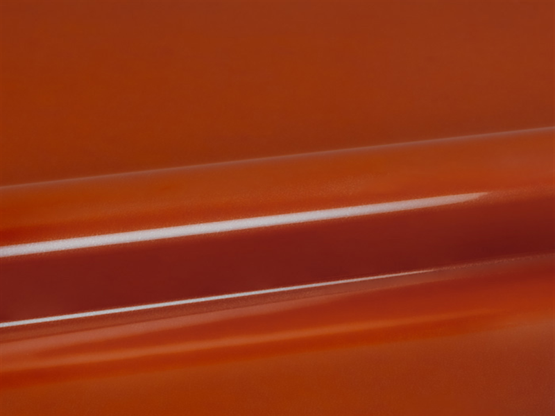 N °1 ROLL 30x50 of P.S. FILM A0101 TEXAS ORANGE. Thermo transferable roll in SISER vinyl
